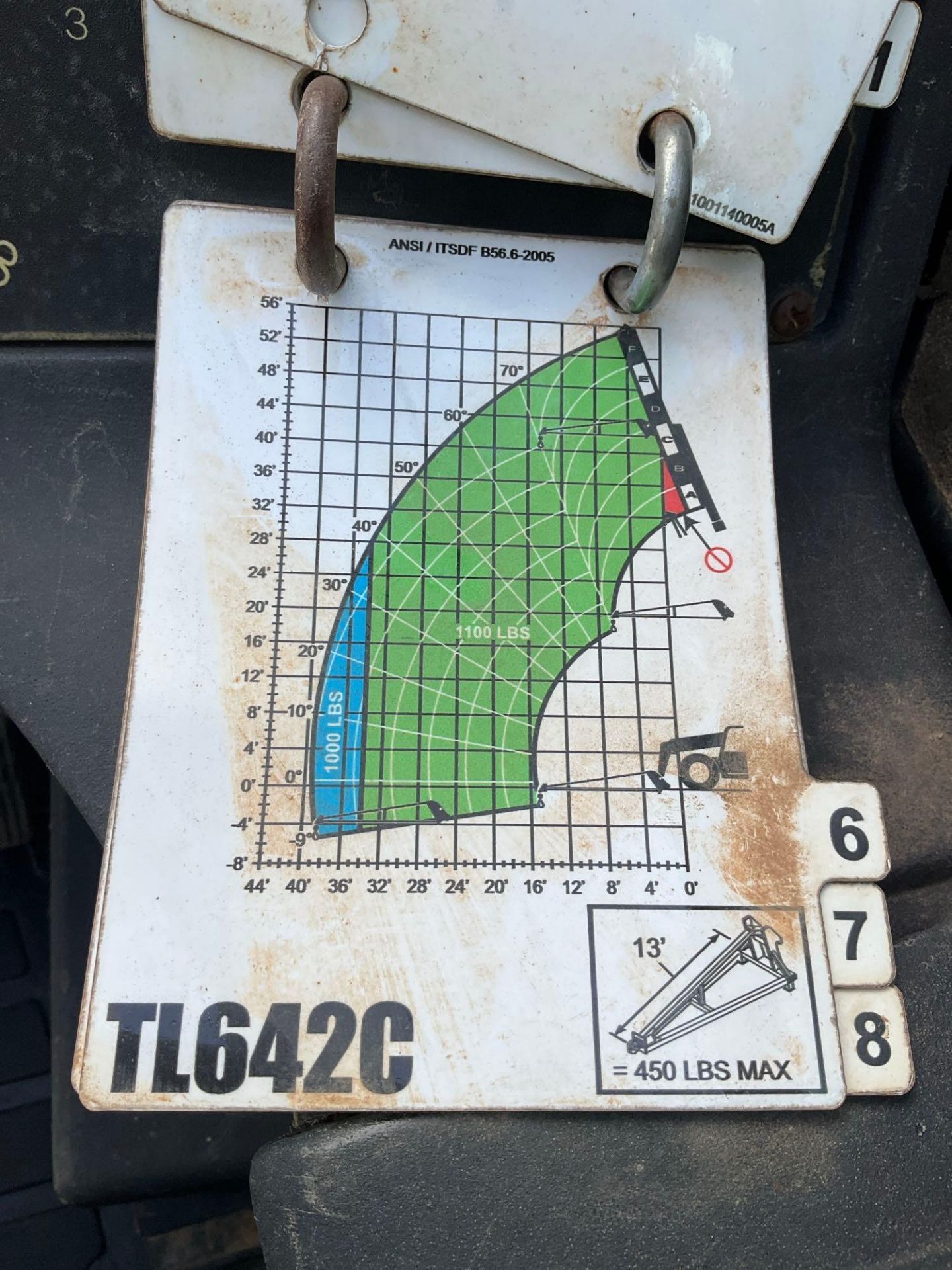 CATERPILLAR TELESCOPIC FORKLIFT MODEL TL642C - Bild 16 aus 23