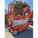 2016 SNORKEL SCISSOR LIFT MODEL S3219E ANSI , ELECTRIC, APPROX MAX PLATFORM HEIGHT 19FT, NON MARK...