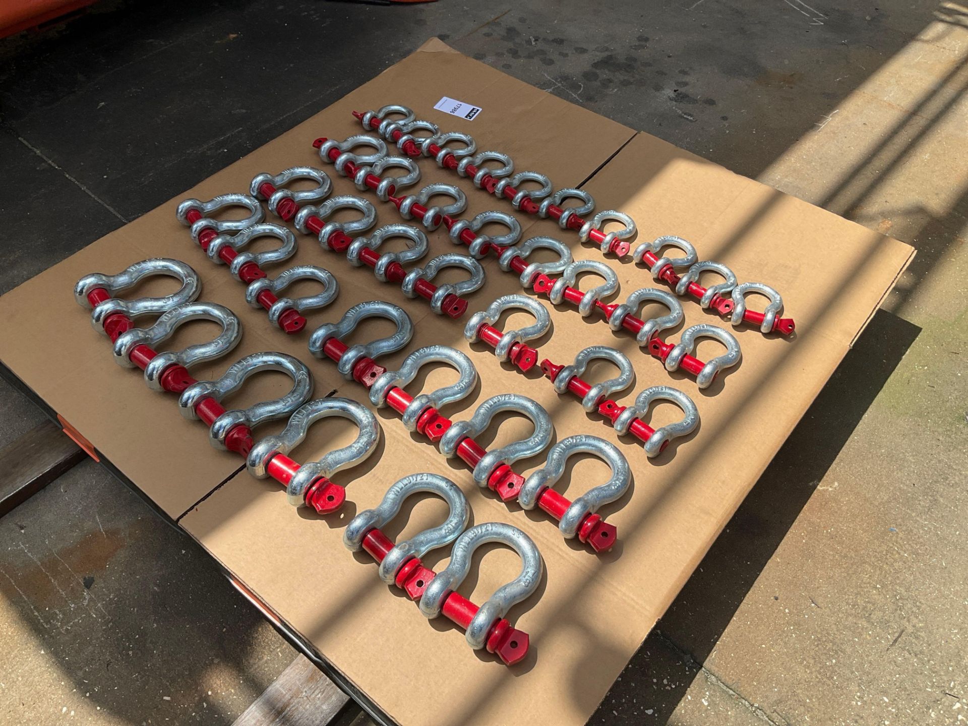 UNUSED SKLP SCREW PIN ANCHOR SHACKLES , APPROX 38PC - Image 3 of 5