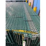 QTY) 8 PALLET RACK UP RIGHTS, 16'