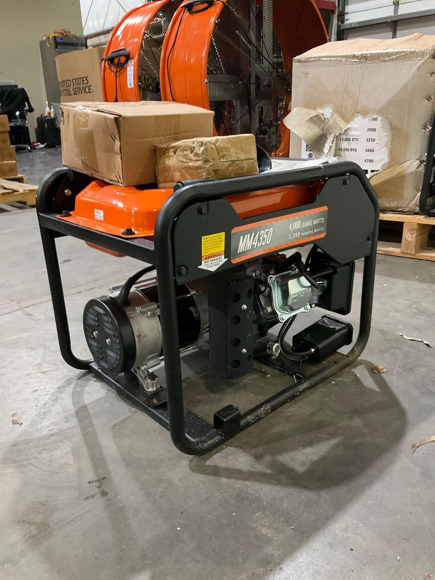 UNUSED MECH MARVELS MM4350 PORTABLE GAS GENERATOR, APPROX 4000 SURGE WATTS - Image 5 of 9