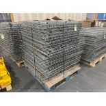 PALLET OF APPROX. 43 WIRE GRATES FOR PALLET RACKING, APPROX. DIMENSIONS 43" X 45"