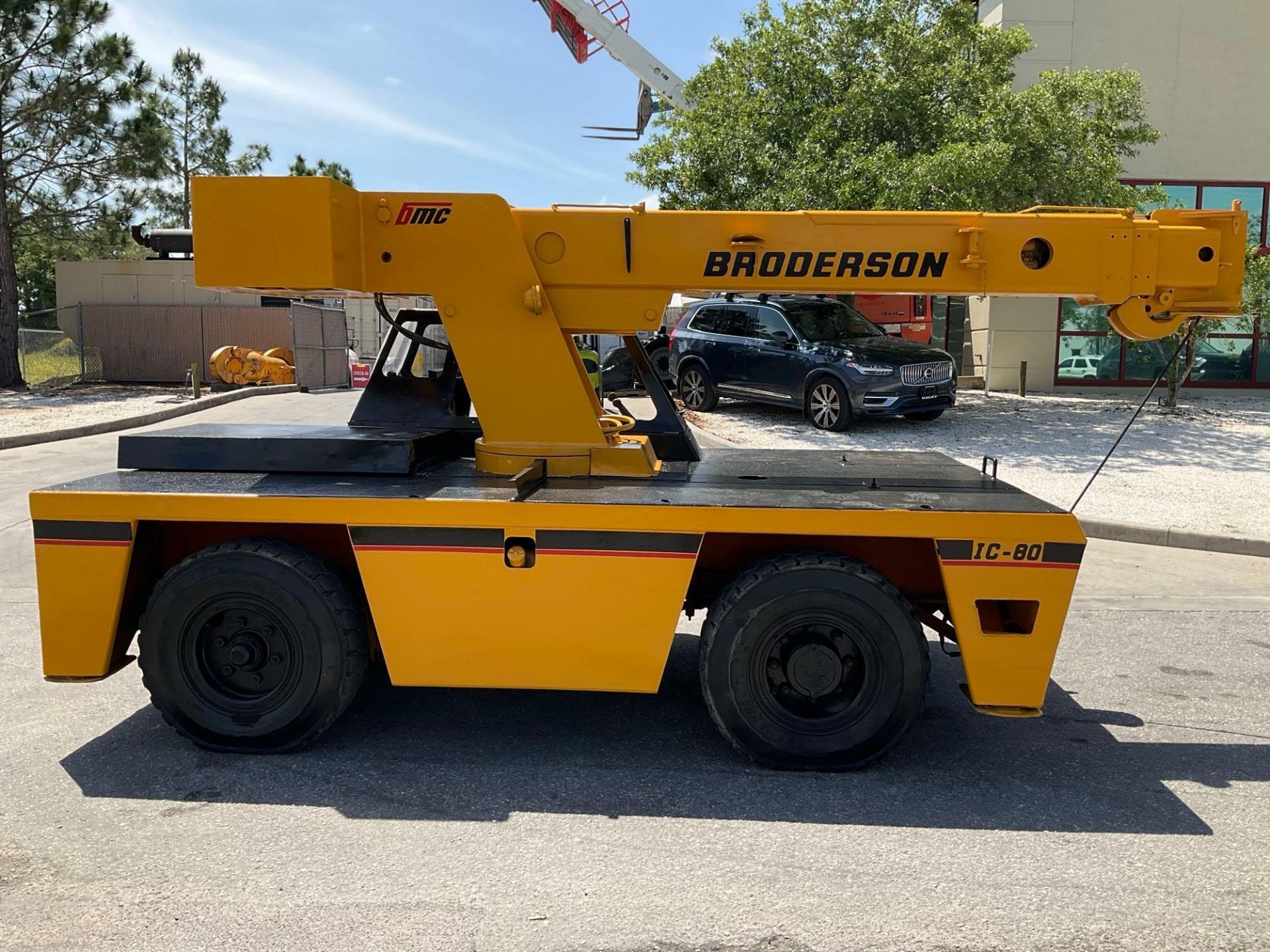 BRODERSON ROUGH TERRAIN CRANE MODEL IC-80-2D , DIESEL, APPROX MAX LIFTING CAPACITY 18,000LB - Image 6 of 15