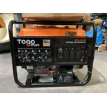 ( 1 ) UNUSED TOGO POWER 4-STROKE GAS GENERATOR MODEL GG8000, APPROX PEAK 8000W, APPROX RUNNING 65...