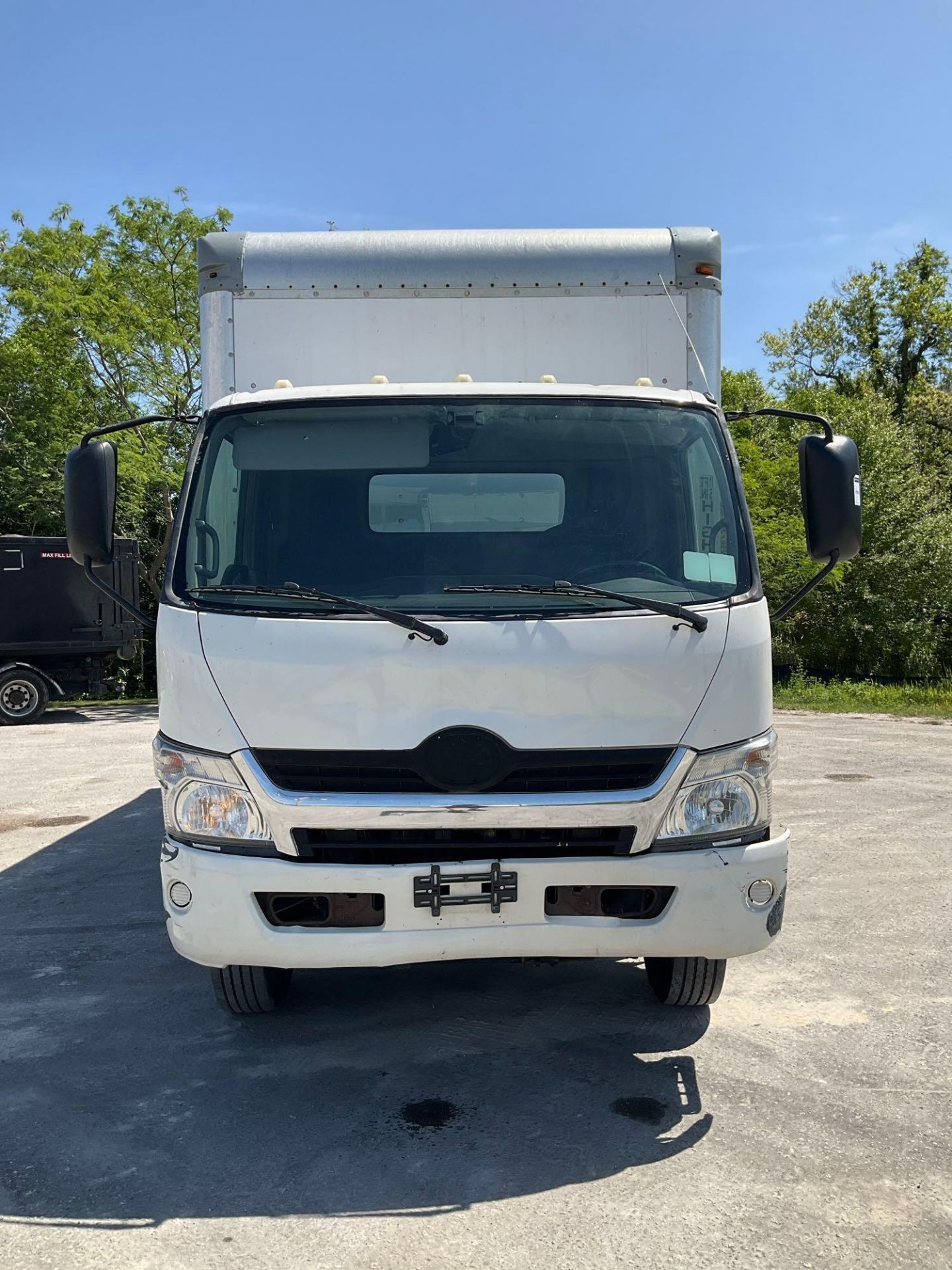 2017 HINO 740 BOX TRUCK,  DIESEL , APPROX GVWR 17,950 LBS, BOX BODY APPROX 18FT,  ETRACKS, BACK U... - Image 9 of 29