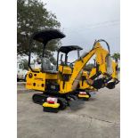 UNUSED 2023 POWER X HYDRAULIC CRAWLER EXCAVATOR MODEL PX10-L , GAS POWERED, RUBBER TRACKS, BUCKET...