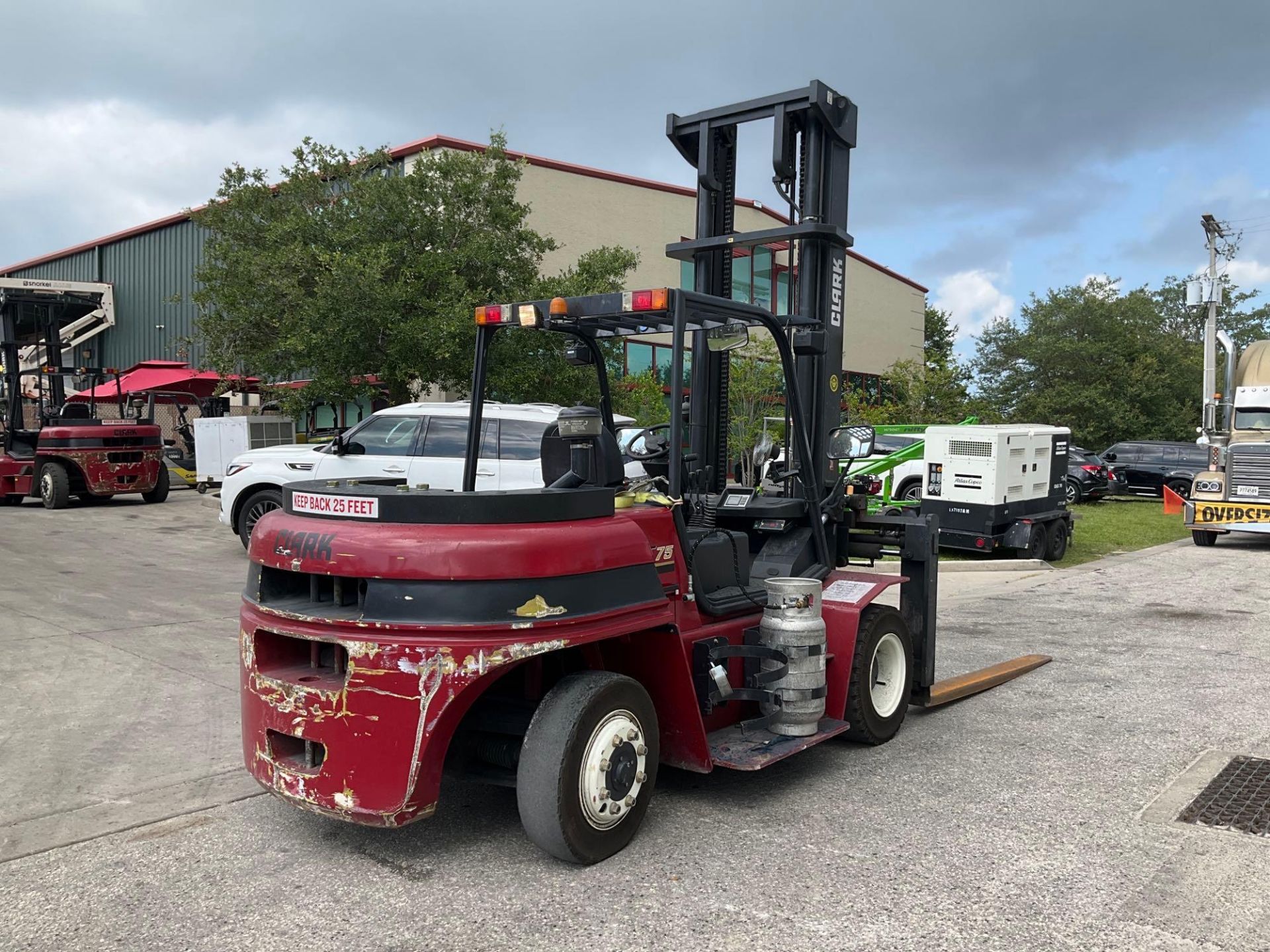 2016 CLARK FORKLIFT MODEL C75L, 15,000 LB CAPACITY, LP - Image 2 of 12