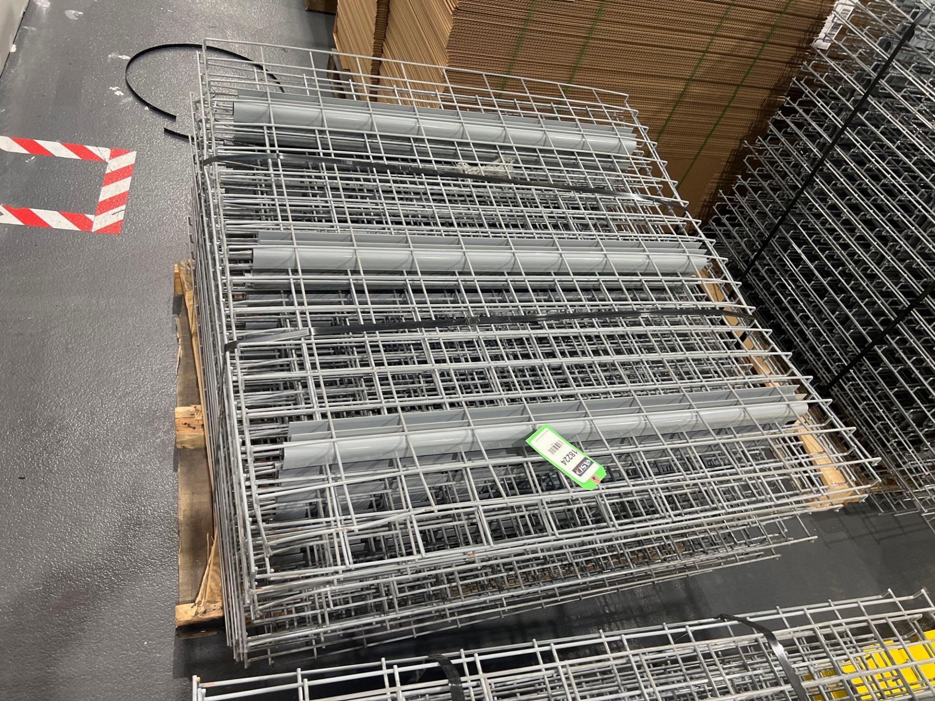 PALLET OF APPROX. 21 WIRE GRATES FOR PALLET RACKING, APPROX. DIMENSIONS 43" X 45" - Image 3 of 3