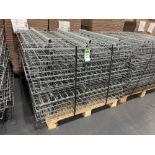 PALLET OF APPROX. 34 WIRE GRATES FOR PALLET RACKING, APPROX. DIMENSIONS 43" X 45"