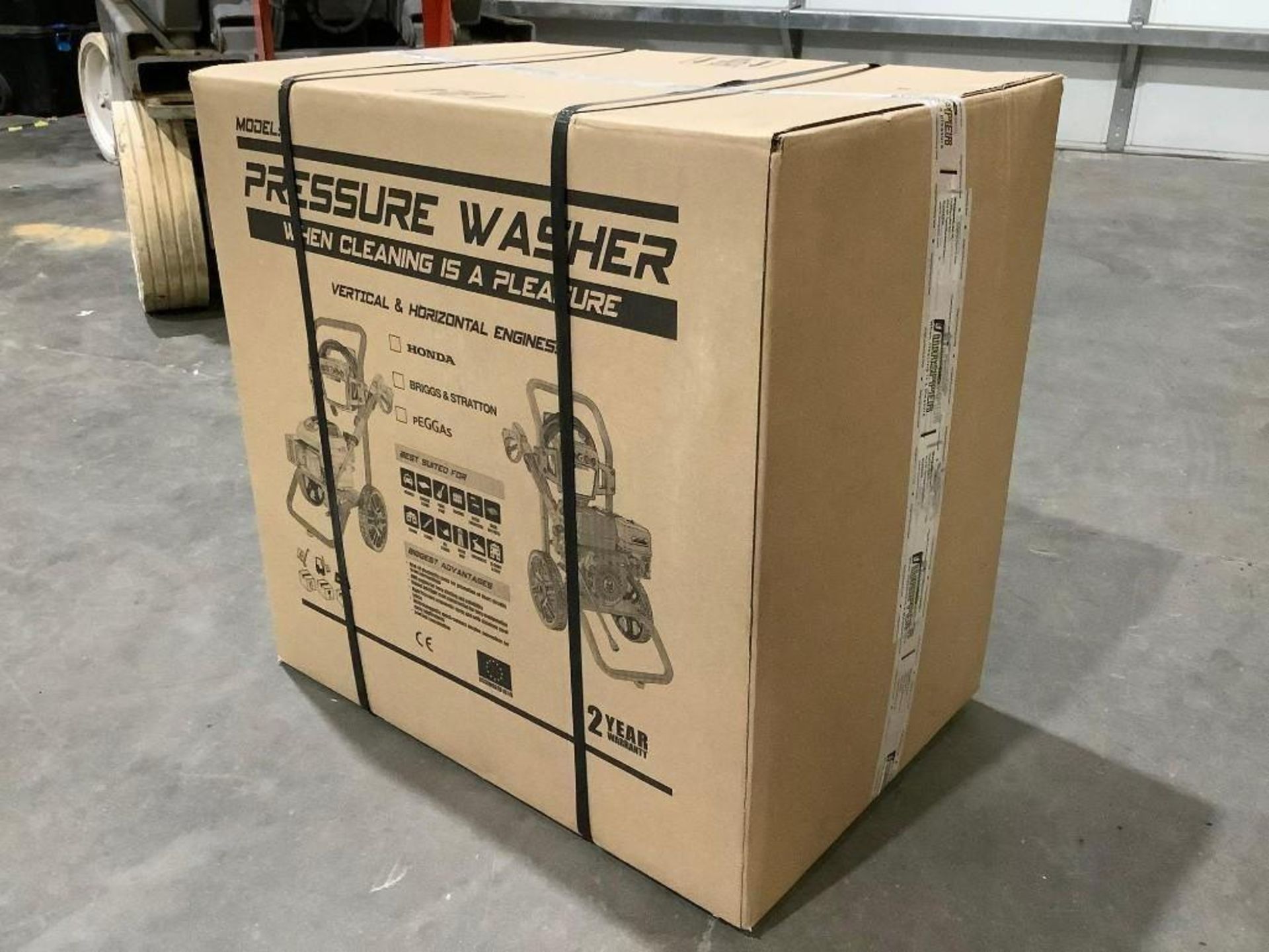 UNUSED WASPPER PRESSURE WASHER MODEL W3100VA, GAS POWERED, APPROX 3100PSI, APPROX 2.9 GPM, APPROX... - Image 2 of 6