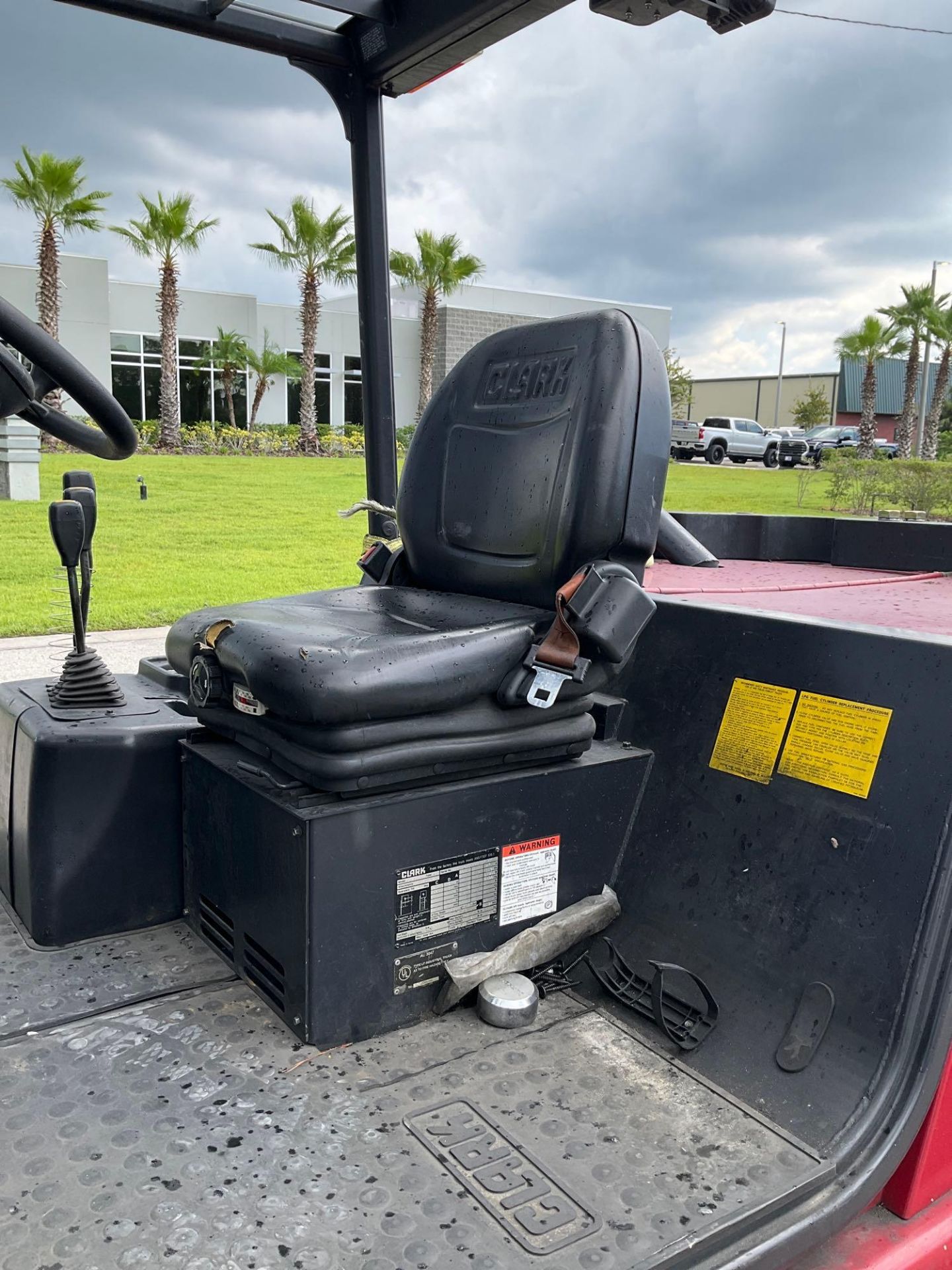 2016 CLARK FORKLIFT MODEL C75L, 15,000 LB CAPACITY, LP - Image 9 of 12