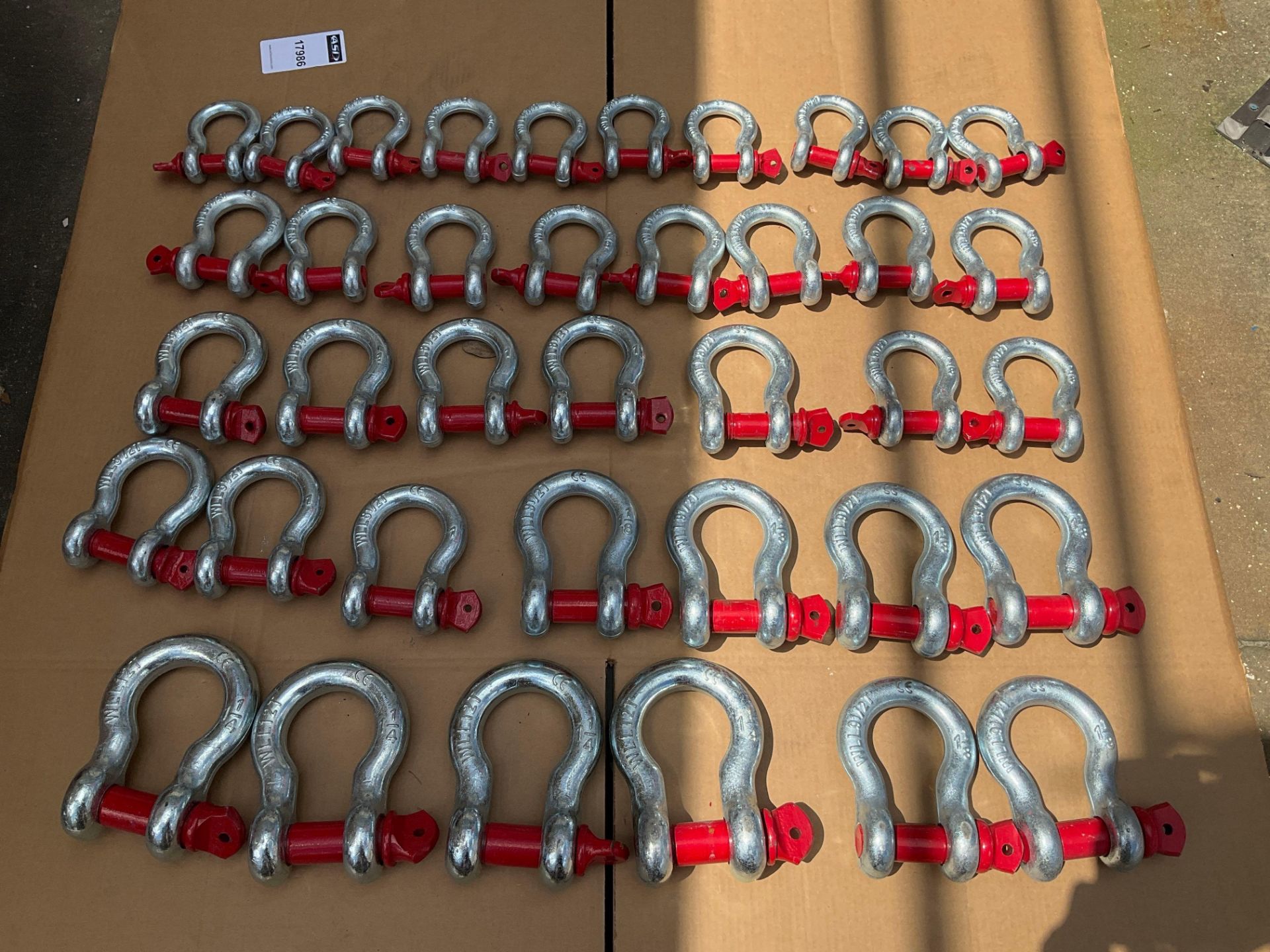 UNUSED SKLP SCREW PIN ANCHOR SHACKLES , APPROX 38PC - Image 4 of 5