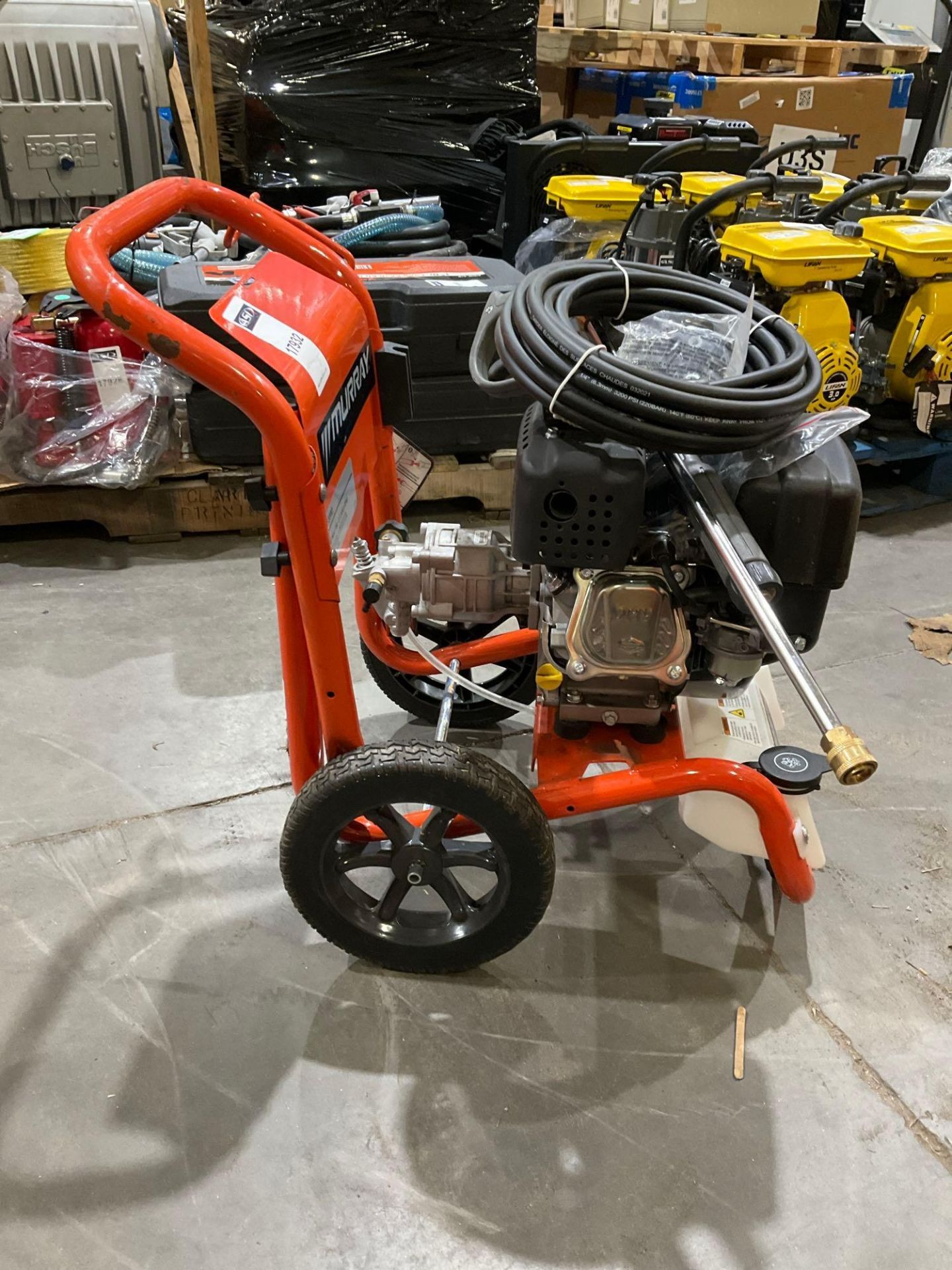 UNUSED MURRAY GAS PRESSURE WASHER, APPROX MAX 3200PSI, APPROX MAX 2.5 GPM - Image 8 of 8