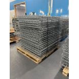 PALLET OF APPROX. 42 WIRE GRATES FOR PALLET RACKING, APPROX. DIMENSIONS 43" X 45"