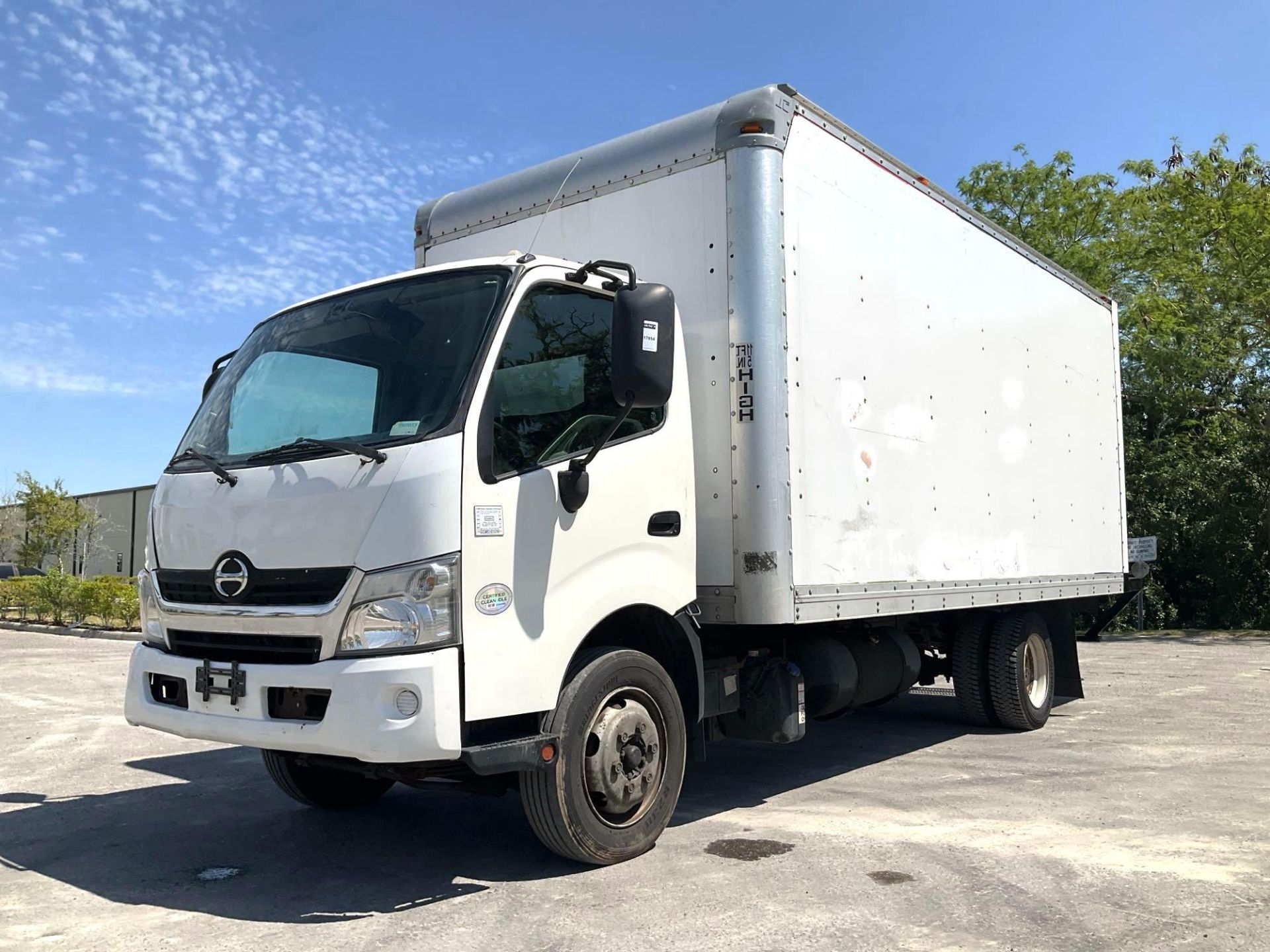 2017 HINO 740 BOX TRUCK , DIESEL , APPROX GVWR 17,950 LBS, BOX BODY APPROX 18FT, ETRACKS, BACK UP... - Image 2 of 29
