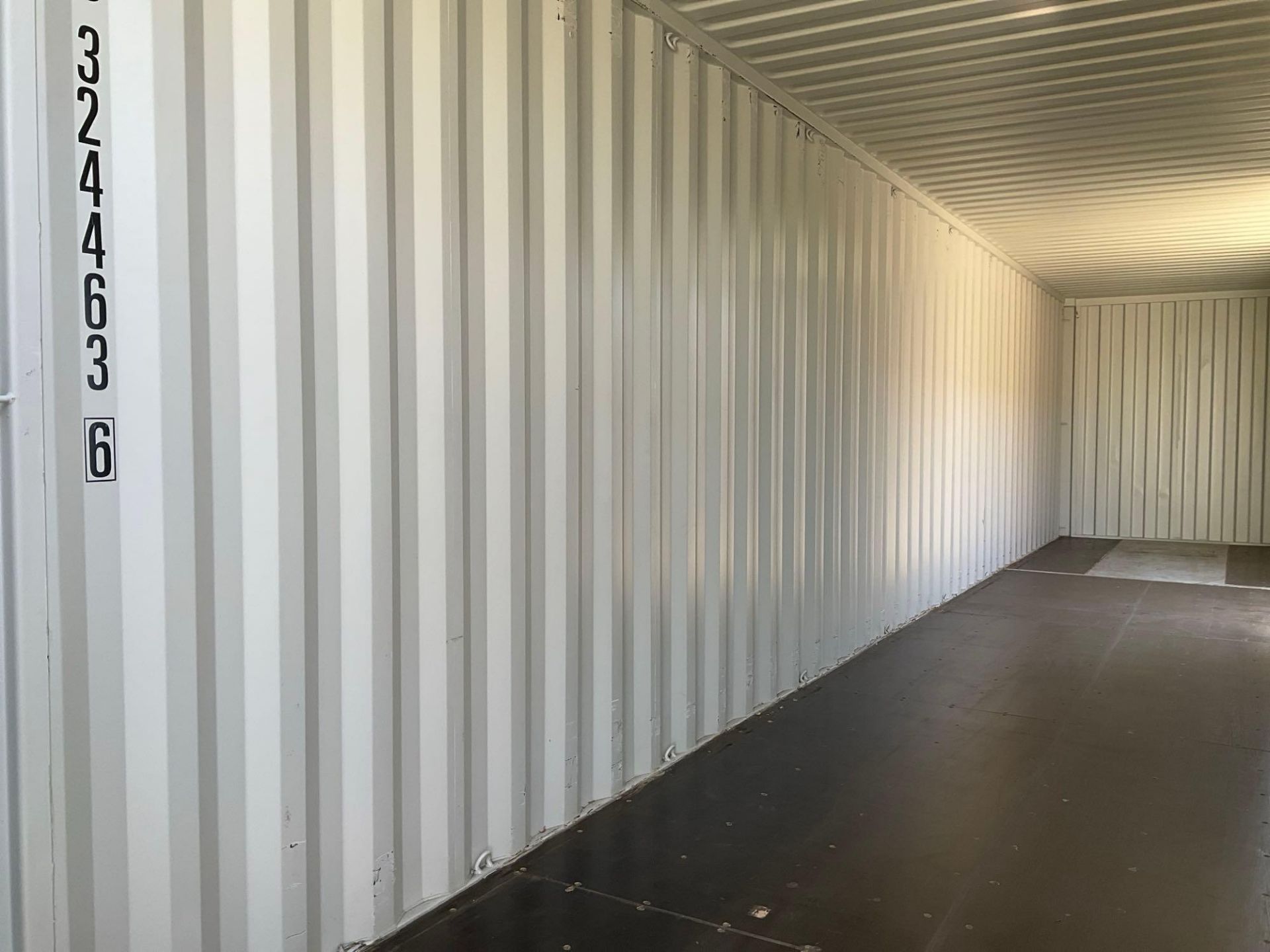 2023 40' STORAGE CONTAINER, APPROX 102" TALL x 96" WIDE x 40' DEEP - Image 9 of 9