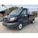 2017 FORD TRANSIT T-350 HD DRW UTILITY TRUCK , GAS POWERED AUTOMATIC, APPROX GVWR 9950LBS, STELLA...