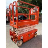 2015 SNORKEL SCISSOR LIFT MODEL S3219E ANSI , ELECTRIC, APPROX MAX PLATFORM HEIGHT 19FT, NON MARK...