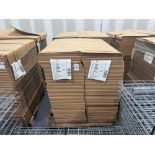 QTY 3) FULL PALLETS & QTY 1) 3/4 FULL PALLET OF 18€ "Z FOLD" BOXES, APPROX. 270 BOXES PER FULL P...