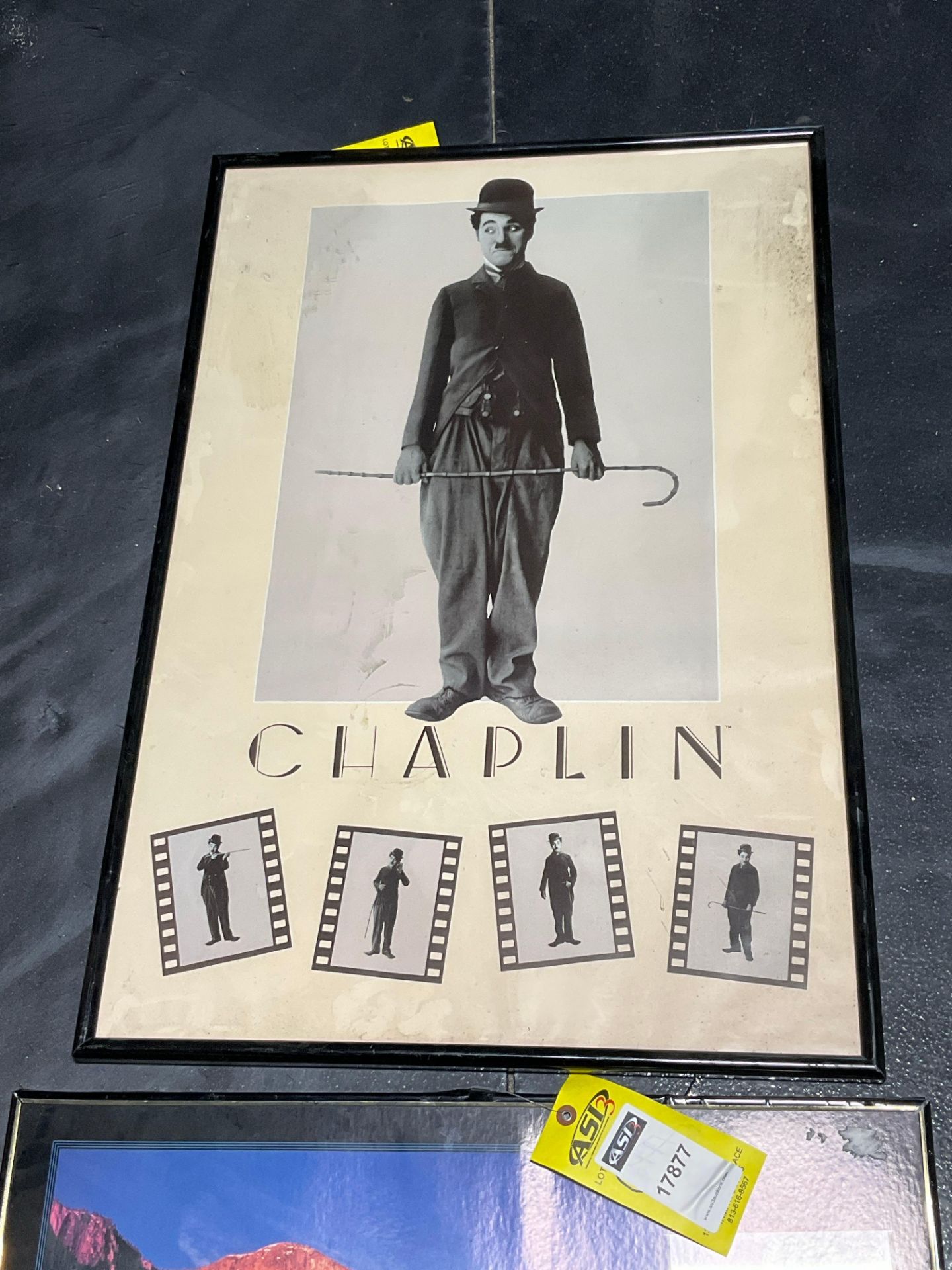 ( 2 ) HOME DECOR , CHAPLIN APPROXIMATELY 25€ W X 37€ L; IMAGINATION APPROXIMATELY 28€ W X 24€... - Image 4 of 4