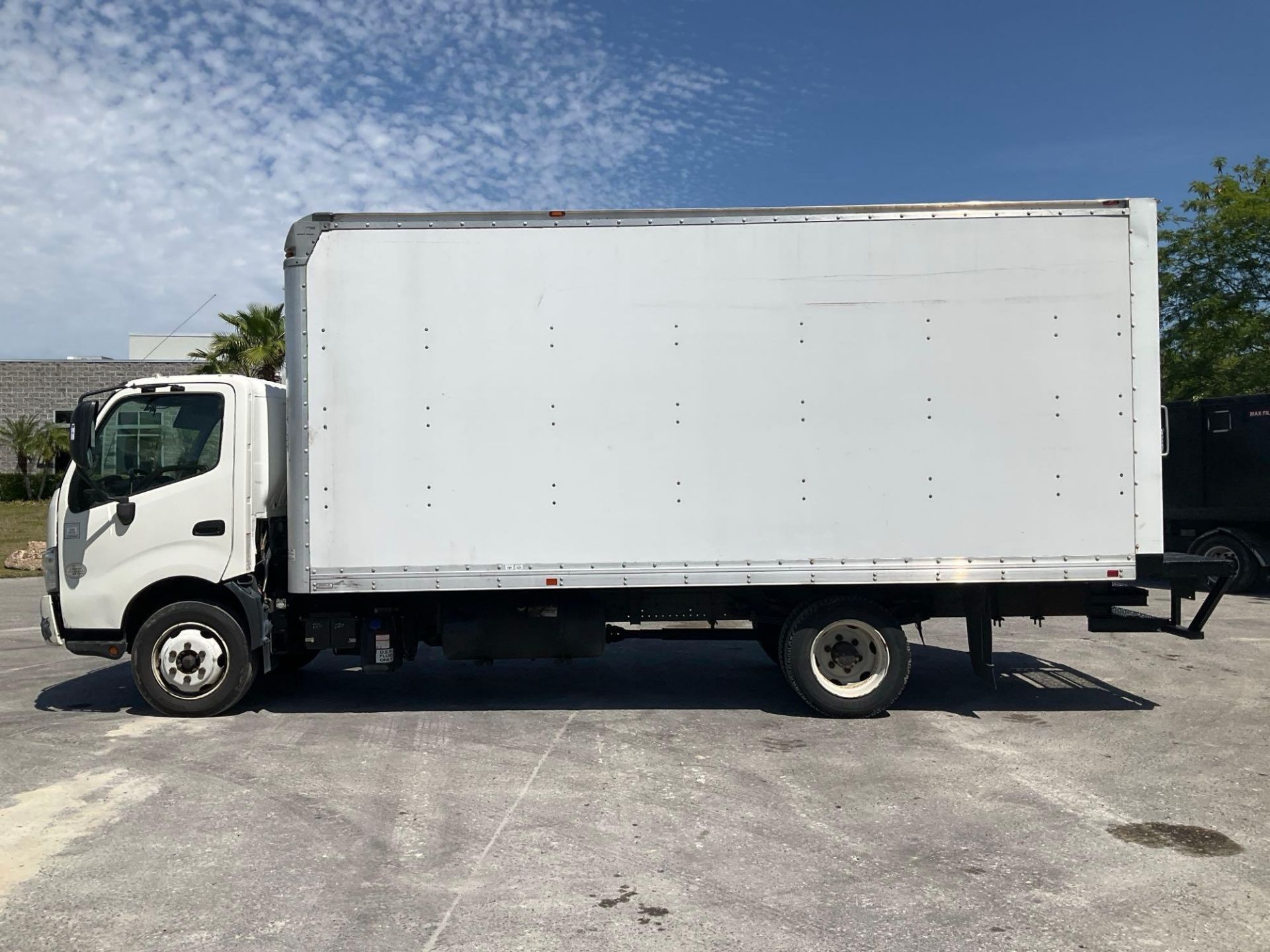 2017 HINO 740 BOX TRUCK,  DIESEL , APPROX GVWR 17,950 LBS, BOX BODY APPROX 18FT,  ETRACKS, BACK U... - Image 2 of 29