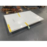TWO LARGE WHITE BOARDS