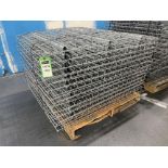 PALLET OF APPROX. 25 WIRE GRATES FOR PALLET RACKING, APPROX. DIMENSIONS 43" X 45"
