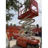 2017 SNORKEL SCISSOR LIFT MODEL S3219E ANSI , ELECTRIC, APPROX MAX PLATFORM HEIGHT 19FT, NON MARK...