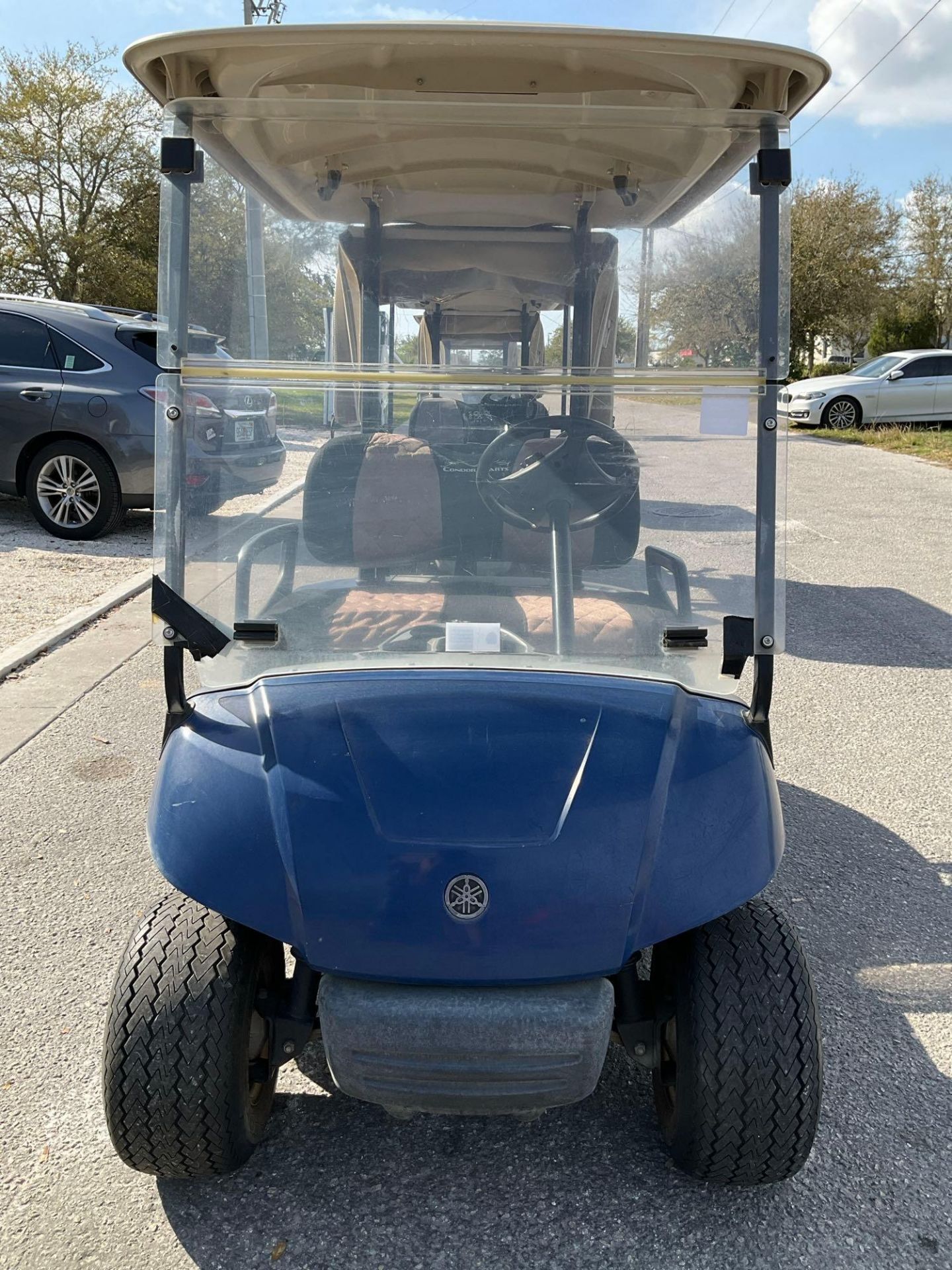 2015 YAMAHA GOLF CART MODEL YDREX5, ELECTRIC, 48VOLTS, BILL OF SALE ONLY , BATTERY CHARGER INCLUD... - Image 9 of 13