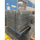 PALLET OF APPROX. 39 WIRE GRATES FOR PALLET RACKING, APPROX. DIMENSIONS 43" X 45"
