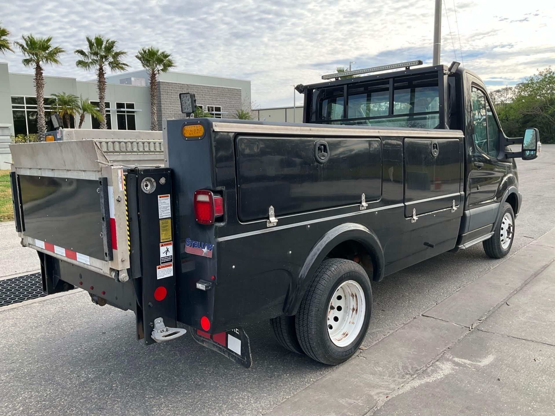 2017 FORD TRANSIT T-350 HD DRW UTILITY TRUCK , GAS POWERED AUTOMATIC, APPROX GVWR 9950LBS, STELLA... - Image 2 of 41