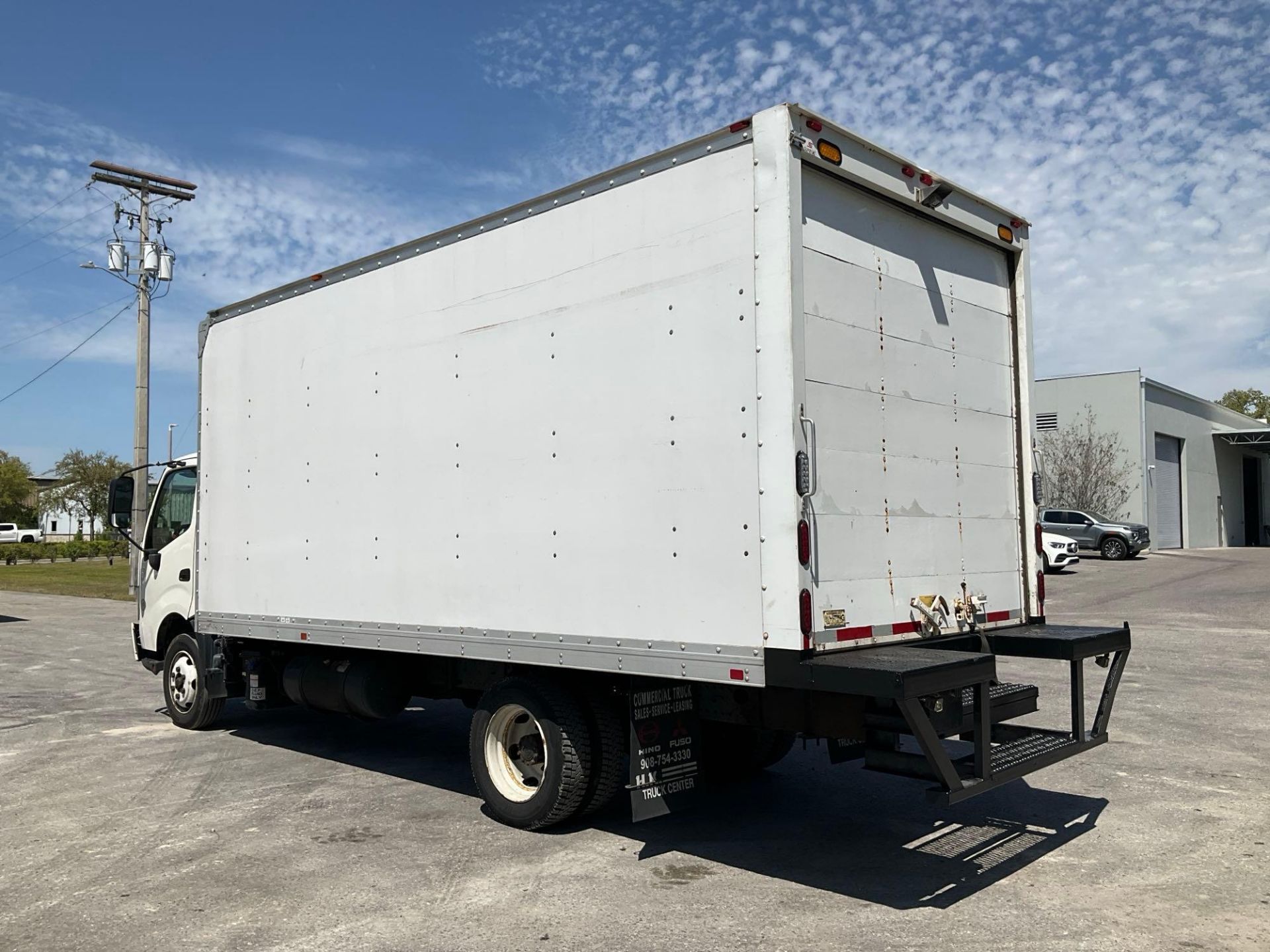 2017 HINO 740 BOX TRUCK,  DIESEL , APPROX GVWR 17,950 LBS, BOX BODY APPROX 18FT,  ETRACKS, BACK U... - Image 3 of 29