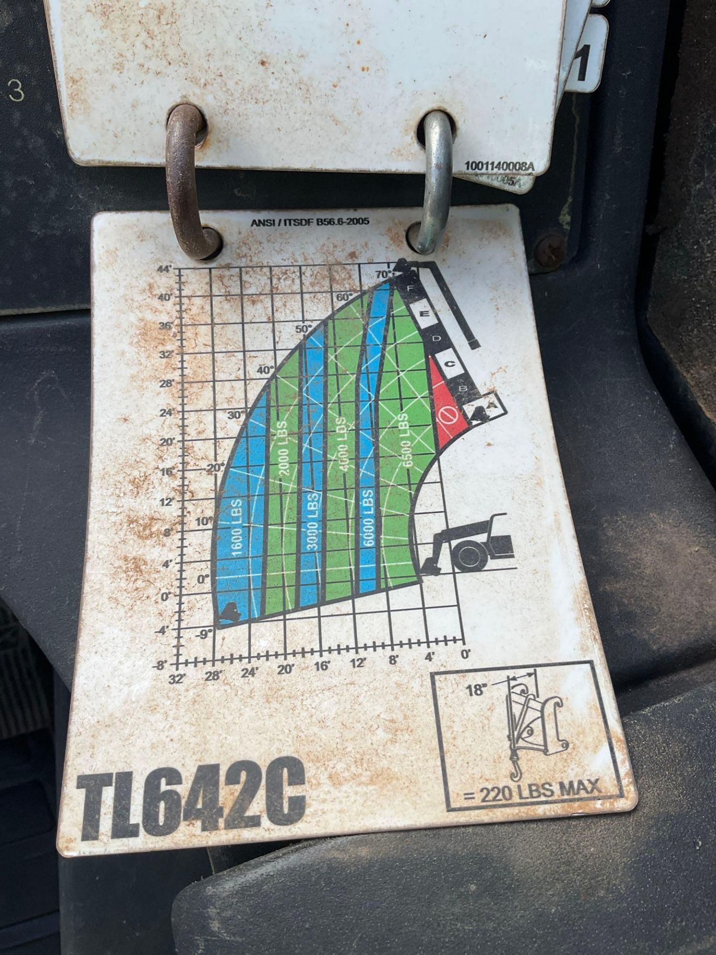 CATERPILLAR TELESCOPIC FORKLIFT MODEL TL642C - Bild 19 aus 23