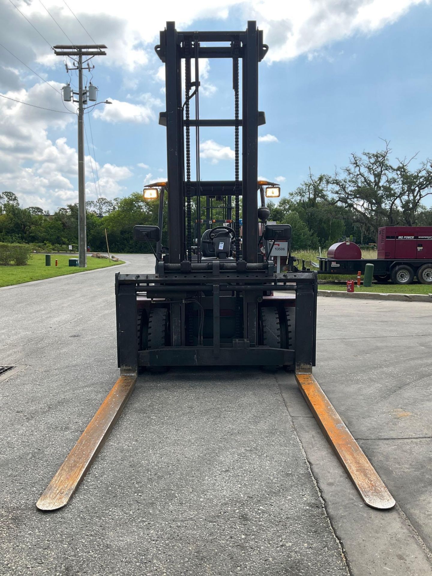 2016 CLARK FORKLIFT MODEL C75L, 15,000 LB CAPACITY, LP - Image 8 of 12