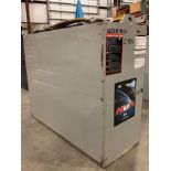 FORKLIFT BATTERY, APPROX 24 VOLTS, APPROX 36€ WIDE x 14€ DEEP x 31 TALL