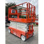 2021 SNORKEL SCISSOR LIFT MODEL S4732E ANSI