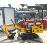 2023 POWER X HYDRAULIC CRAWLER EXCAVATOR MODEL PX10-L , GAS POWERED,  RUBBER TRACKS, BUCKET WITH ...