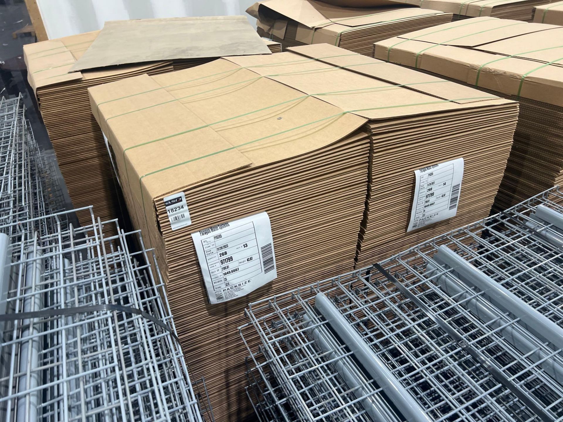 25" BOXESQTY) 6 PALLETS OF 25€ "Z FOLD" BOXES, APPROX. 268 BOXES PER PALLET - Image 3 of 5