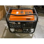 ( 1 ) UNUSED TOGO POWER 4-STROKE GAS GENERATOR MODEL GG8000, APPROX PEAK 8000W, APPROX RUNNING 65...