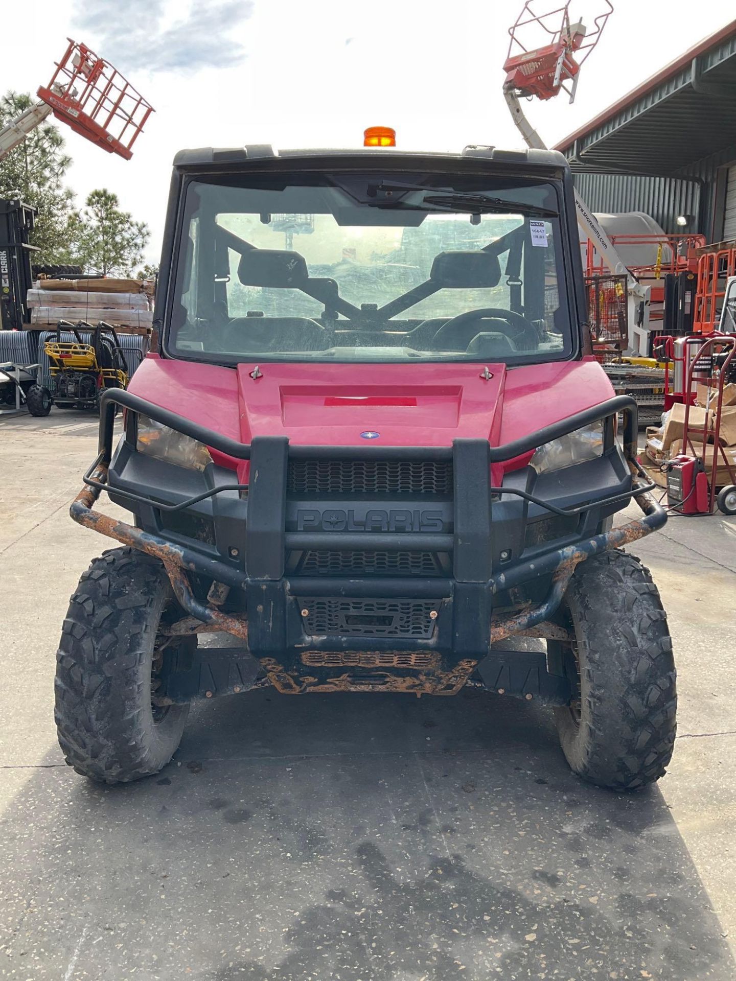 2017 POLARIS RANGER XP UTV, GAS POWERED, ENCLOSED CAB - Image 8 of 13