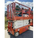 2016 SNORKEL SCISSOR LIFT MODEL S4732E ANSI, ELECTRIC, APPROX MAX PLATFORM HEIGHT, 32FT, NON MARK...