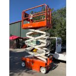 2016 SNORKEL SCISSOR LIFT MODEL S3219E ANSI , ELECTRIC, APPROX MAX PLATFORM HEIGHT 19FT, NON MARK...