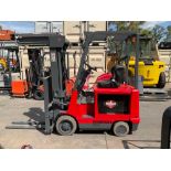 RAYMOND FORKLIFT MODEL DS-D35, ELECTRIC, APPROX MAX CAPACITY 3500LBS, APPROX MAX HEIGHT 191in, TI...