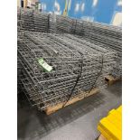 PALLET OF APPROX. 24 WIRE GRATES FOR PALLET RACKING, APPROX. DIMENSIONS 43" X 45"