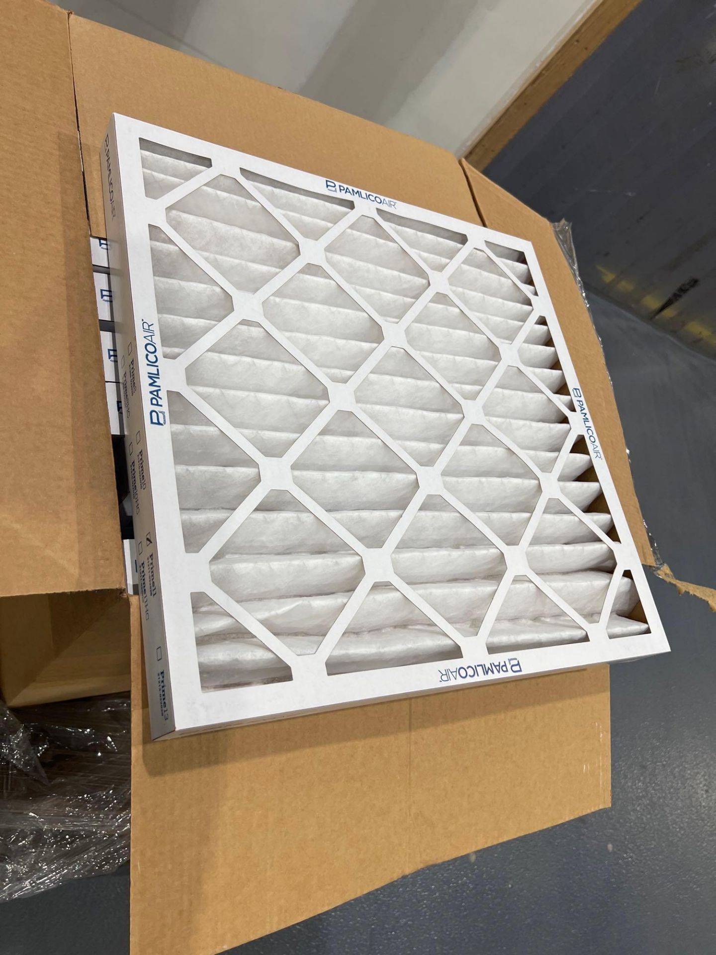 PALLET OF UNUSED AIR FILTERS. 20x20x2 (3 BOXES / 12 PER BOX) - Image 2 of 5