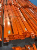 APPROX. QTY) 24 CROSS BEAMS FOR PALLET RACK, 8' BEAMS
