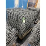 PALLET OF APPROX. 39 WIRE GRATES FOR PALLET RACKING, APPROX. DIMENSIONS 43" X 45"