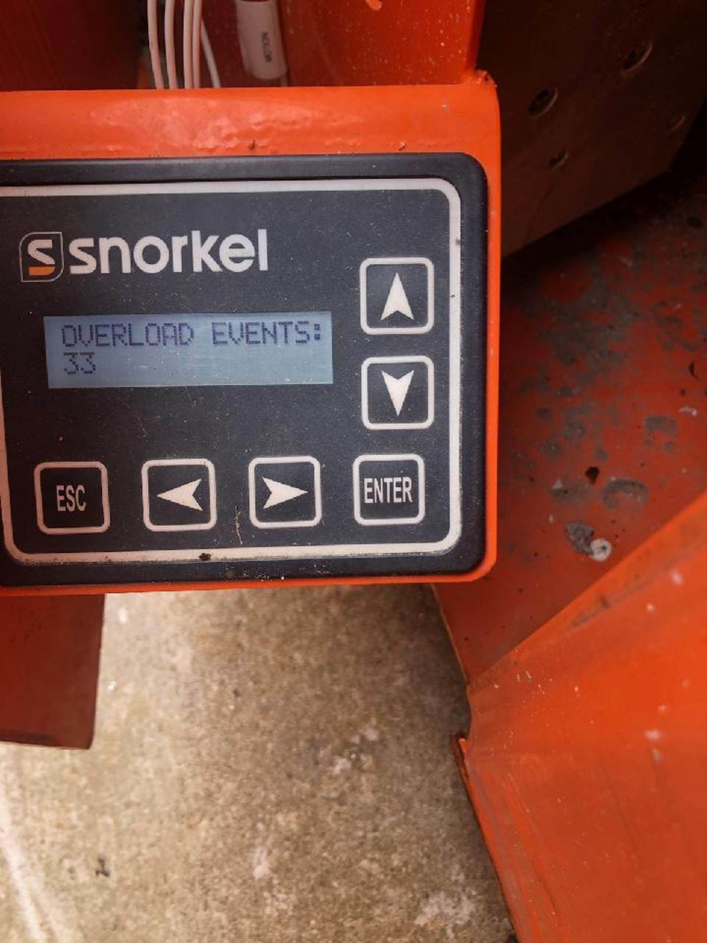 2019 SNORKEL SCISSOR LIFT MODEL S3226E - Image 11 of 11
