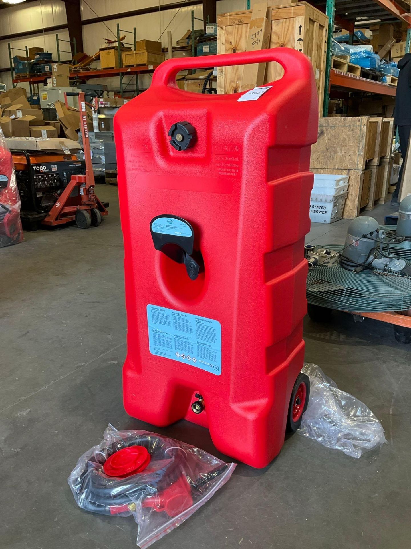 UNUSED CHERY INDUSTRIAL 119L GASOLINE TANK