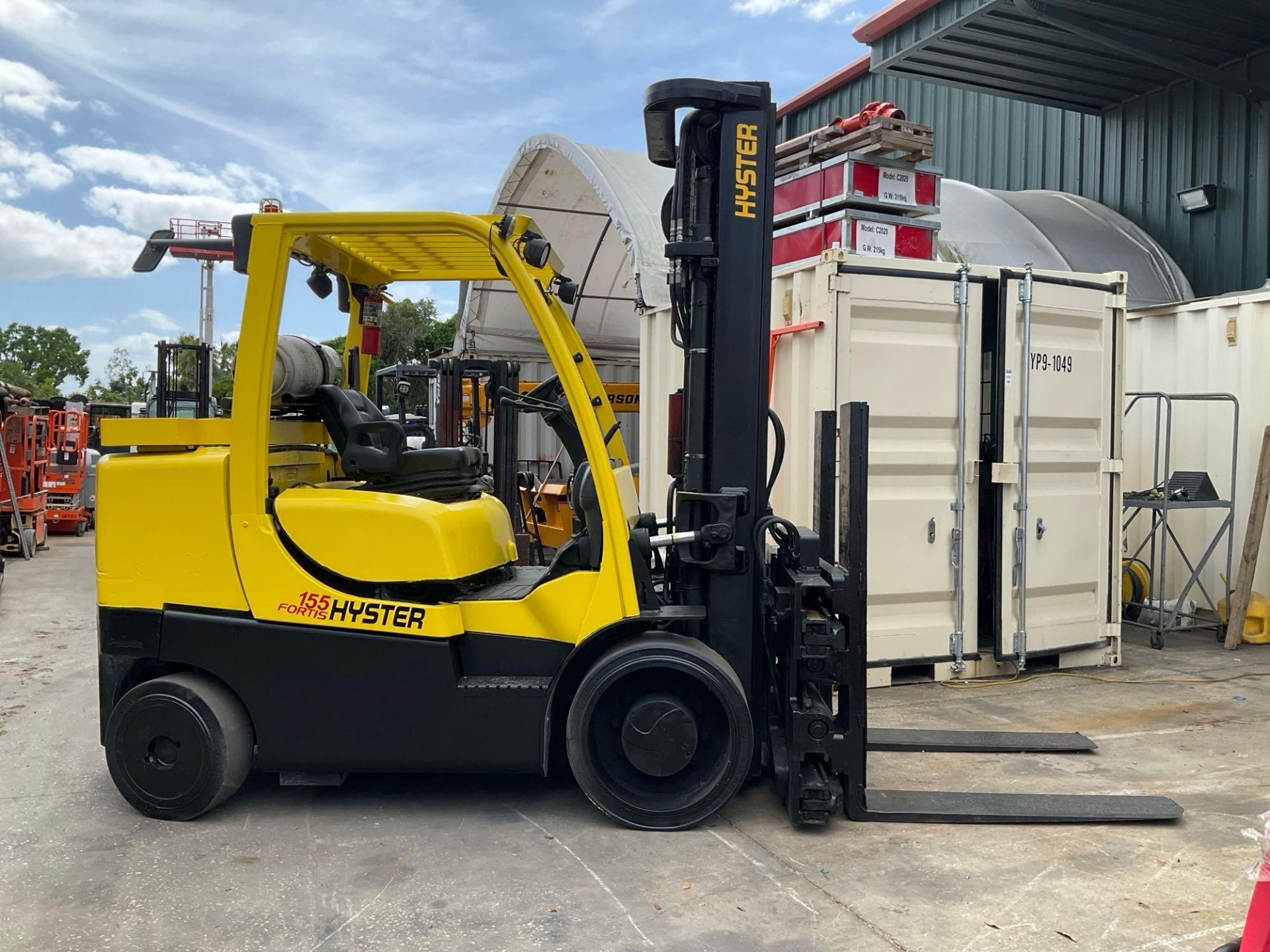 HYSTER FORKLIFT MODEL S155FT - Image 2 of 11